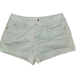 YMI jean shorts size 13 color sage